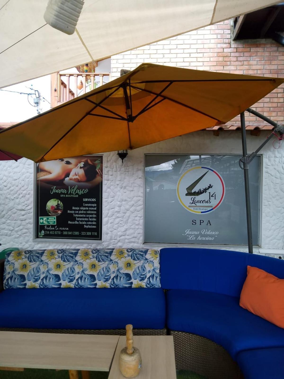 Hotel Boutique 14 Lanceros ไพพ่า ภายนอก รูปภาพ